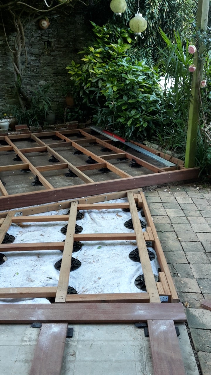 Support terrasse