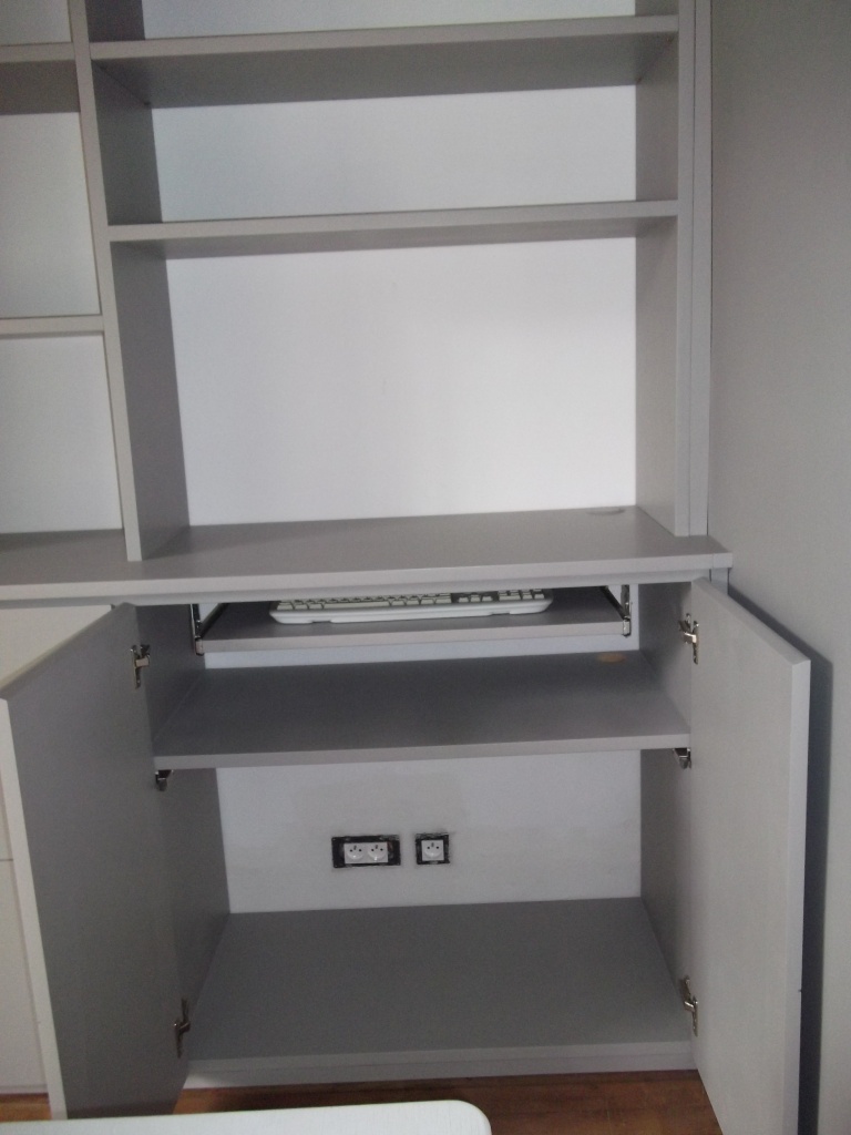 Bibliothèque MDF laqué